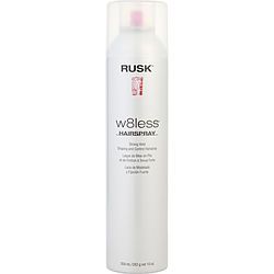 RUSK by Rusk W8LESS STRONG HOLD SHAPING & CONTROL HAIR SPRAY 55% VOC 10 OZ