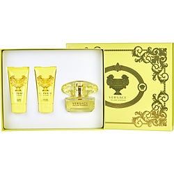 VERSACE YELLOW DIAMOND by Gianni Versace EDT SPRAY 1.7 OZ & BODY LOTION 1.7 OZ & SHOWER GEL 1.7 OZ