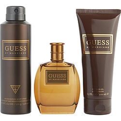 GUESS BY MARCIANO by Guess EDT SPRAY 3.4 OZ & DEODORANT SPRAY 6 OZ & SHOWER GEL 6.7 OZ