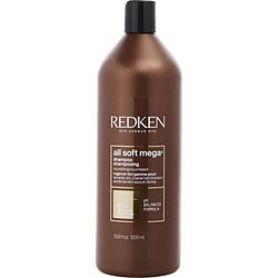 REDKEN by Redken ALL SOFT MEGA SHAMPOO FOR SEVERELY DRY HAIR 33.8 OZ
