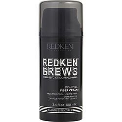 REDKEN by Redken REDKEN BREWS DISHEVEL FIBER CREAM MEDIUM HOLD 3.4 OZ
